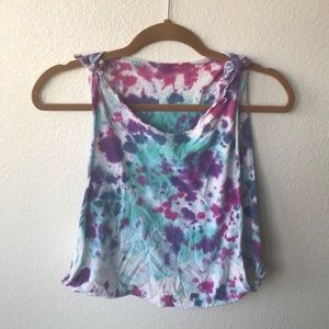 Tie Dye Crop Top